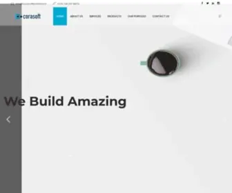 Corasofttechltd.com(Building Amazing Solutions) Screenshot