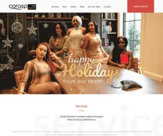 Corasp.com(Hair Salon Jacksonville FL) Screenshot