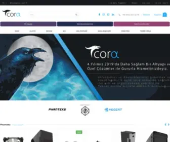 Coraxalpha.com(Corax Alpha) Screenshot