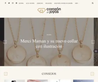 Corazondejoyas.com(Corazón de Joyas) Screenshot