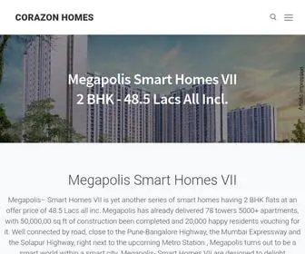 Corazonhomes.co.in(Just another WordPress site) Screenshot