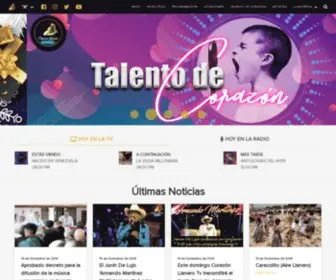Corazonllanero.com.ve(CORAZON LLANERO TV) Screenshot
