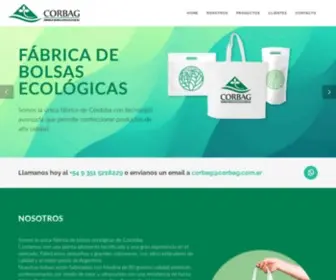 Corbag.com.ar(Fábrica de Bolsas Ecológicas de Friselina) Screenshot