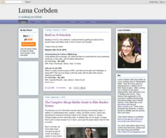 Corbden.com(Luna Corbden) Screenshot