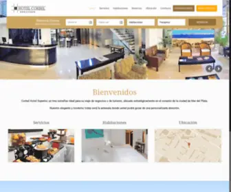 Corbelhotel.com.ar(Corbel Hotel Mar del Plata) Screenshot