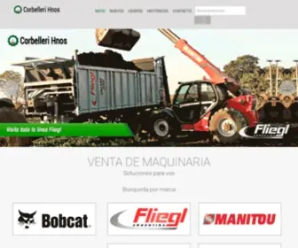 Corbelleri.com(Compra y venta de Maquinaria) Screenshot