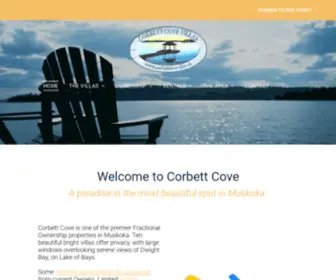 Corbettcovevillas.ca(Corbett Cove) Screenshot