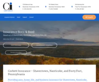 Corbettinsurance.com(Corbettinsurance) Screenshot