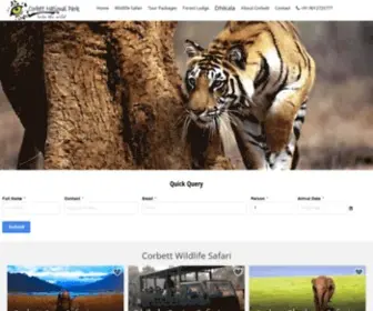 Corbettnationalpark.org(Corbett National Park Corbett Nation Park) Screenshot