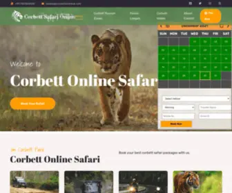 Corbettonlineuk.com(Corbett Online Safari) Screenshot