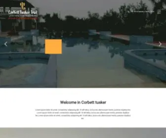 Corbetttuskertrail.in(Corbett Tusker Trail Resort & Spa) Screenshot