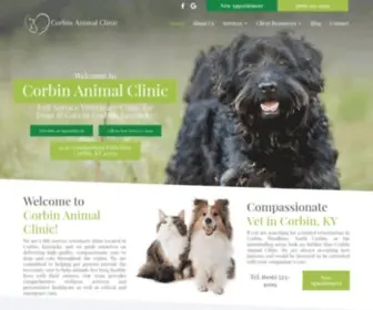 Corbinanimalclinic.com(Corbin Animal Clinic l Veterinarian Corbin) Screenshot