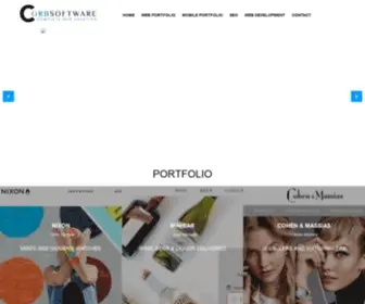 Corbsoftware.com(Website Development Company) Screenshot
