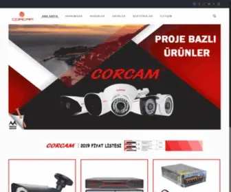 Corcam.com.tr(Corcam Güvenlik Sistemleri) Screenshot