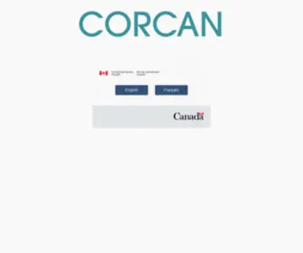 Corcan.ca(CORCAN Catalogue) Screenshot