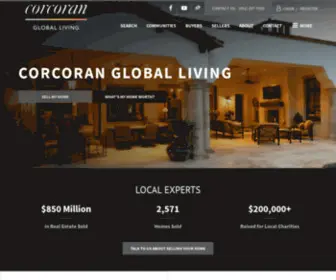 Corcoranca.com(Southern California Real Estate) Screenshot