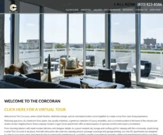 Corcorandc.com(Logan Circle Apartments) Screenshot