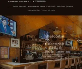 Corcoransoldtown.com(Corcoran's Grill & Pub) Screenshot