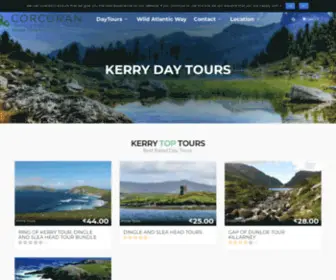 Corcorantours.com(Corcoran Tours Killarney) Screenshot
