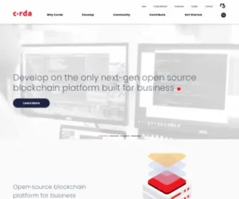Corda.net(The open permissioned distributed application platform) Screenshot