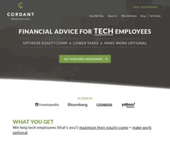 Cordantwealth.com(Cordant Wealth) Screenshot