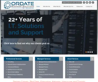 Cordate.com(Cordate Business Solutions) Screenshot