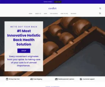 Cordbit.io(Cordbit Back Massager Holistic Solution for Back Health) Screenshot