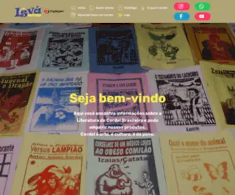 Cordeldobrasil.com.br(Site Oficial da Isvá Editora) Screenshot