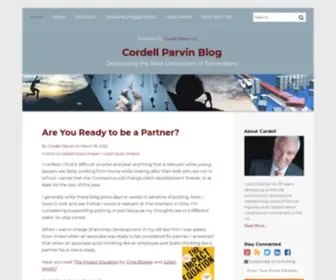 Cordellblog.com(Cordell Parvin Blog) Screenshot