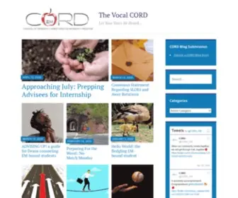 Cordemblog.com(Let Your Voice Be Heard) Screenshot