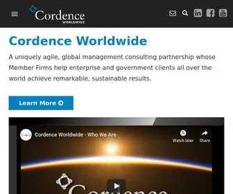 Cordenceworldwide.com(Cordence Worldwide) Screenshot