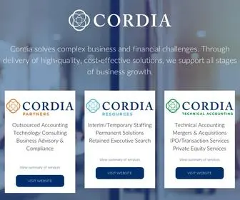 Cordia-US.com(Supporting Business Growth) Screenshot