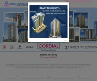 Cordialfoundation.com(Cordial Foundation Pvt) Screenshot