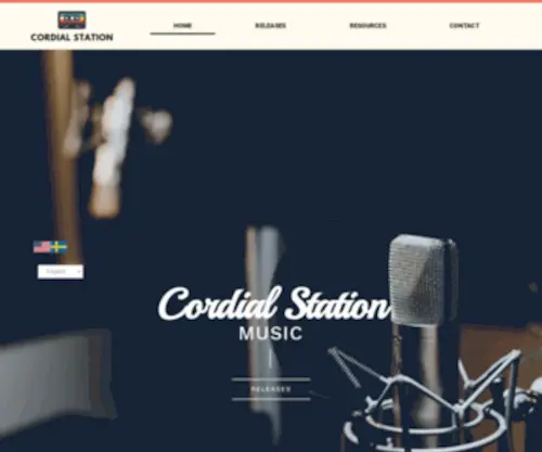 Cordialstation.com(Home) Screenshot