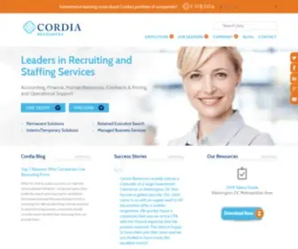 Cordiaresources.com(Cordia Resources) Screenshot