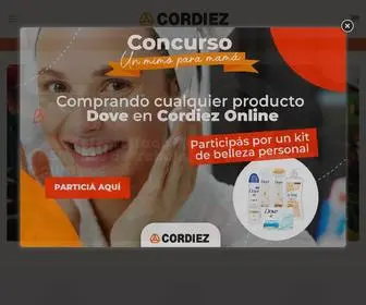 Cordiez.com.ar(Cordiez Supermercado Online) Screenshot