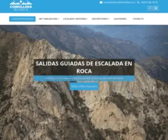 Cordillerablanca.cl(Cordillera Blanca) Screenshot