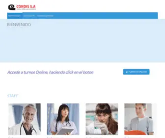 Cordissalta.com(Centro médico de excelencia) Screenshot