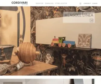 Cordivaridesign.it(Cordivari Design) Screenshot