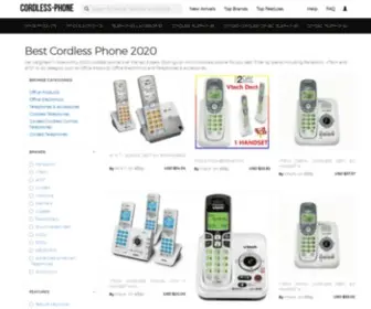 Cordless-Phone.biz(Cordless Phones) Screenshot