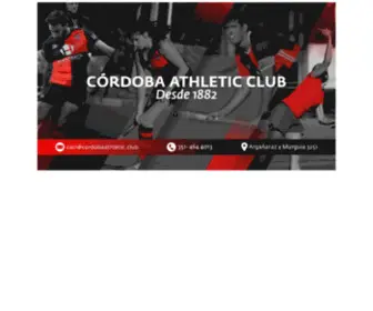 Cordobaathletic.club(En construccion) Screenshot