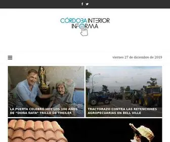 Cordobainteriorinforma.com(Córdoba Interior Informa) Screenshot