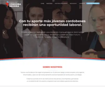 Cordobamejora.org(Fundación Córdoba Mejora) Screenshot