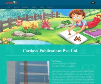 Cordova.co.in(Cordova Publications Pvt) Screenshot