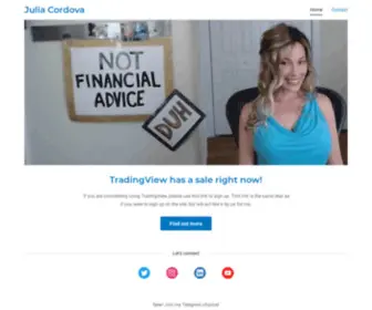 Cordovatrades.com(Julia Cordova) Screenshot