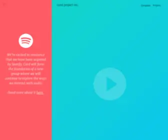 Cordproject.co(CordProject Inc) Screenshot