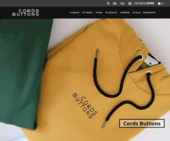 Cordsbuttons.gr(Cords & Buttons) Screenshot