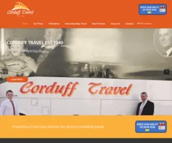 Cordufftravel.ie(Corduff Travel) Screenshot