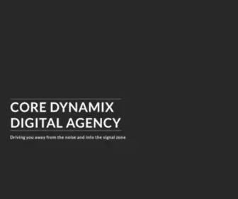 Core-Dynamix.com(Core Dynamix Apps Digital Agency) Screenshot