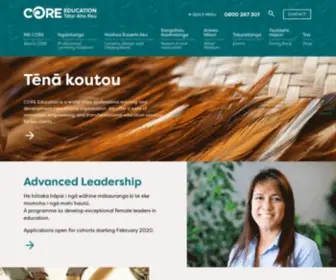 Core-ED.org(Core education) Screenshot